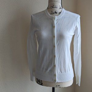 NWT J. Crew Cardigan White